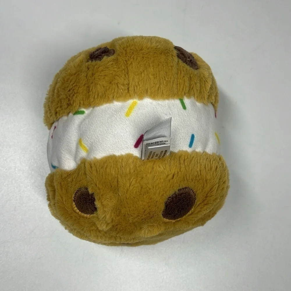 Squishable Ice Cream Sandwich Chocolate Chip Cookies Plush